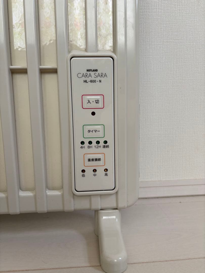 パネルヒーター　CARA SARA HL-600-N タイマー付き