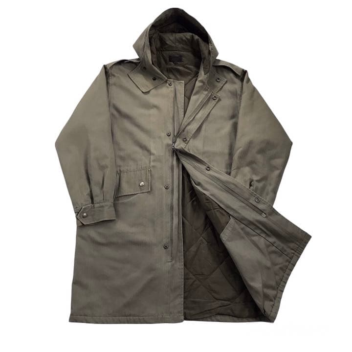 ジャケット・アウター 90s A.P.C. HBT Padded Hooded 3/4 Coat