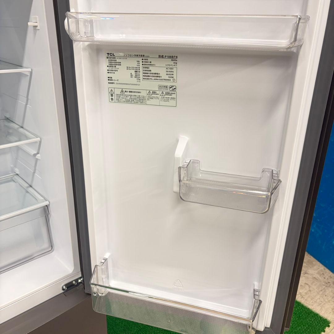 625 最新　2025年製　冷蔵庫　100Ｌ強　小型　一人暮らし　2ドア　右開き