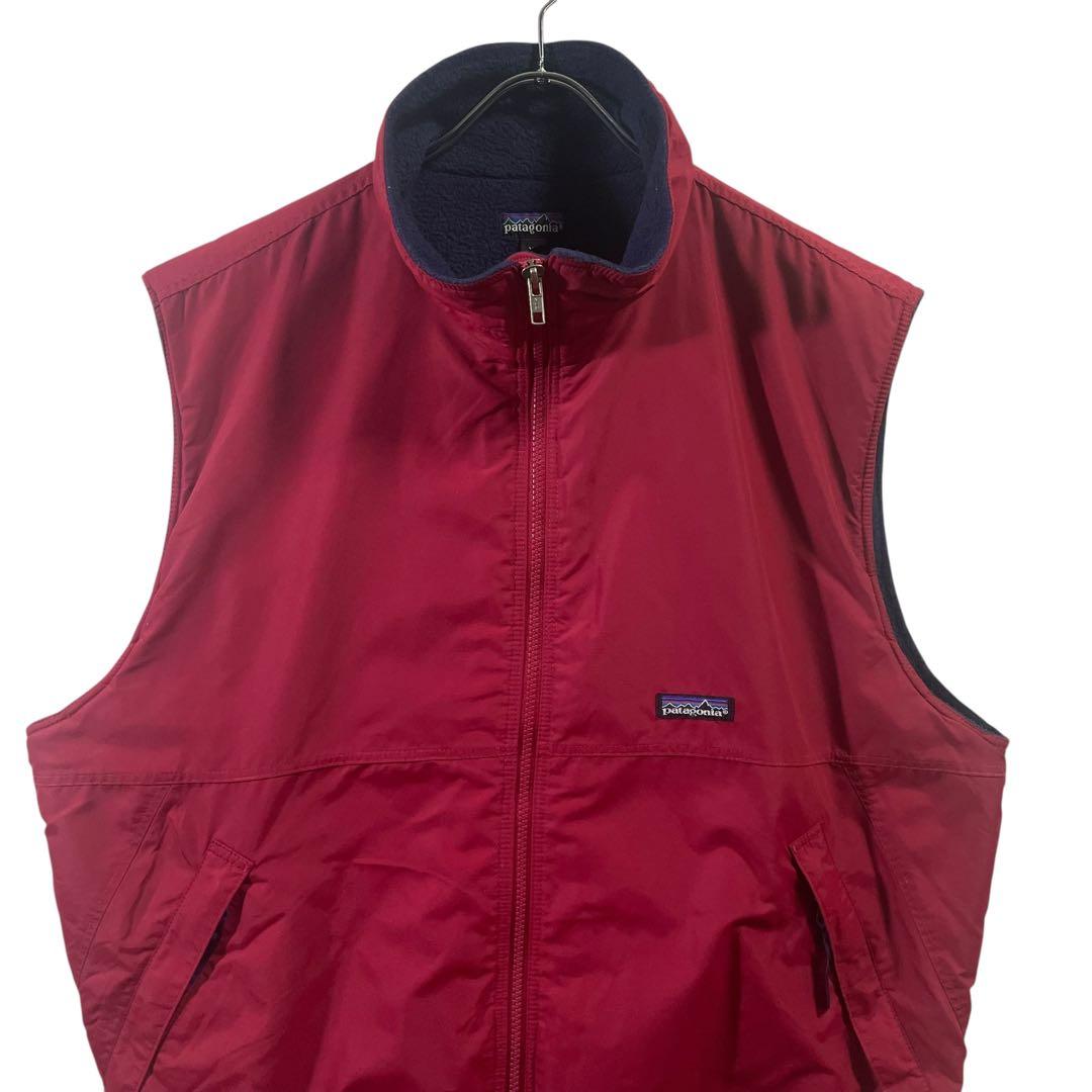 90s patagonia シェルドシンチラベスト　フリース　XL