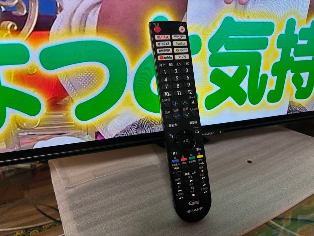 SHARP 4K有機ELテレビ AQUOS 4T-C55DQ1 超美品