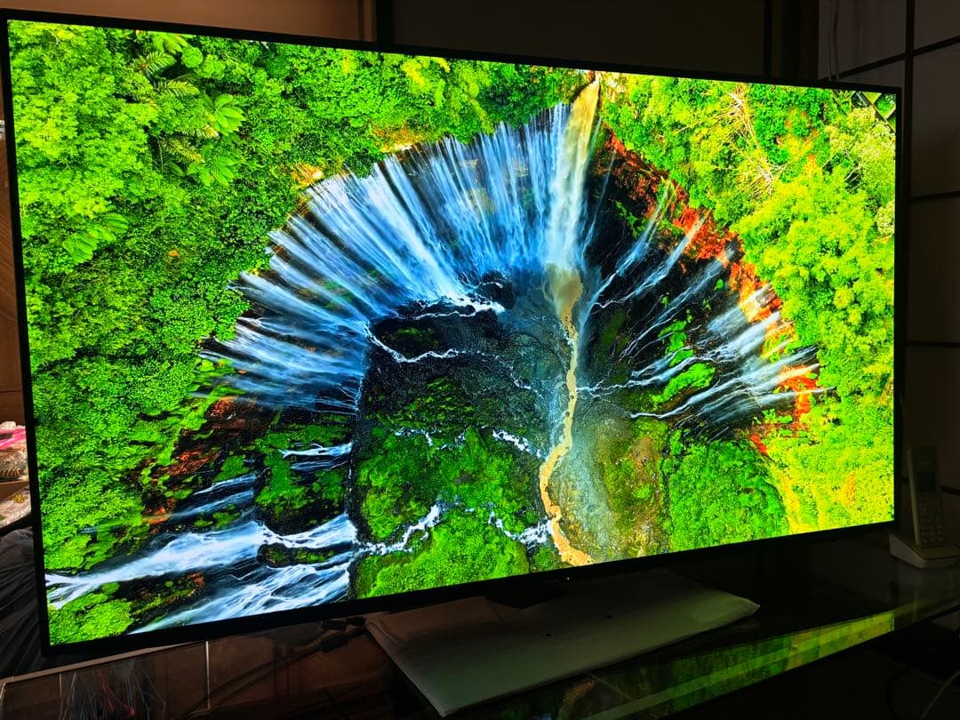 SHARP 4K有機ELテレビ AQUOS 4T-C55DQ1 超美品