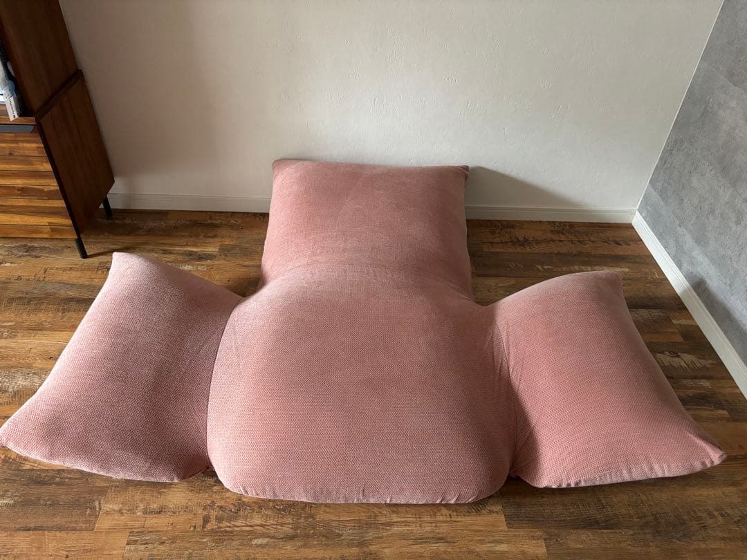 値下げ☆無印良品☆リクライニングフロアソファ1シーター