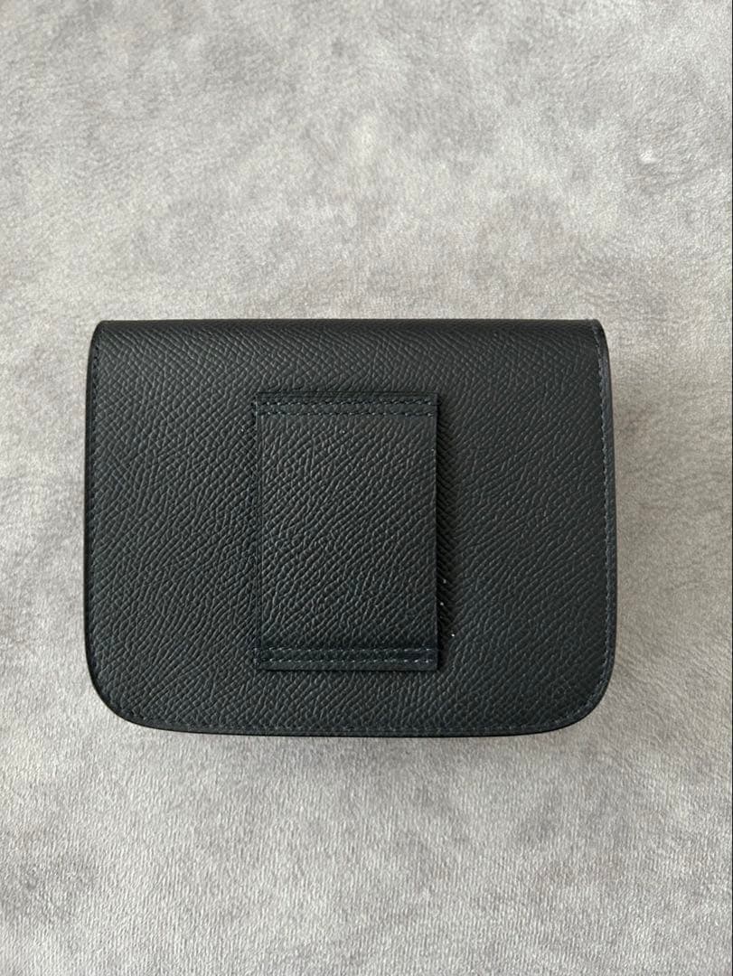 新品未使用 正規品 エルメス コンスタンス スリム 黒 ブラック　K刻印