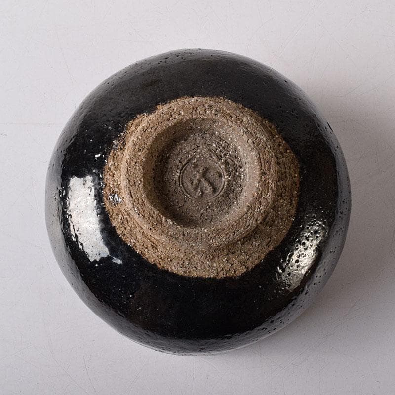 茶道具　黒楽茶碗　時代箱　V　R8499