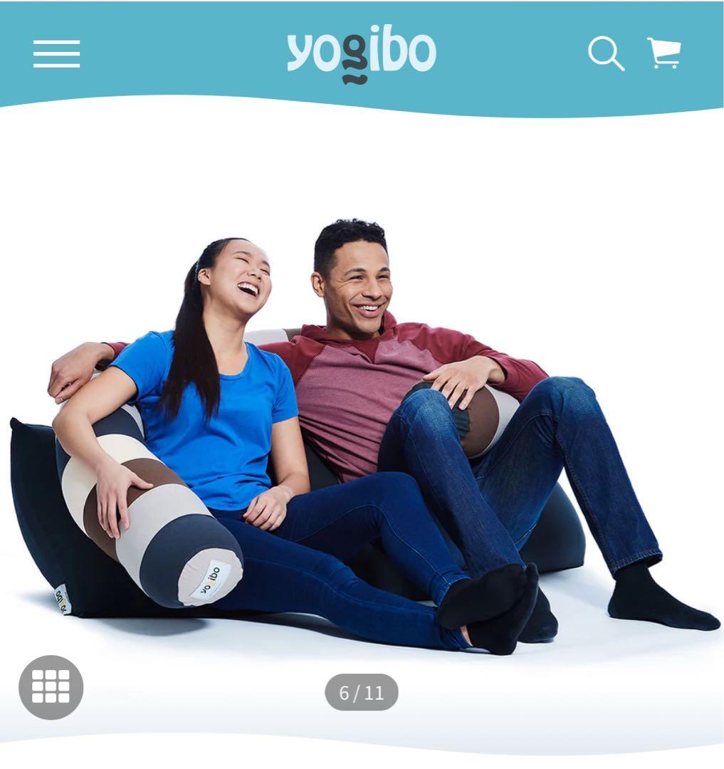 【ten】ヨギボー YOGIBO キャタピラーロールロング