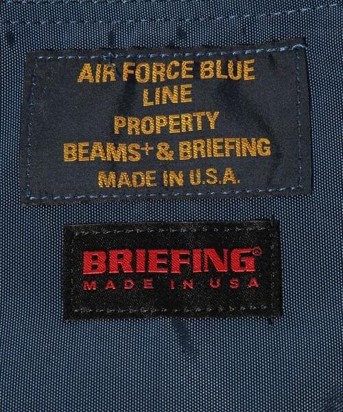 BRIEFING / 別注 3WAY BAG ネイビー BEAMS MEN
