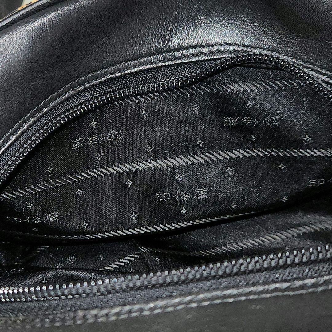 印傳屋 キナート 高級レザー ミニ ボストン ショルダーバッグ アラベスク 希少