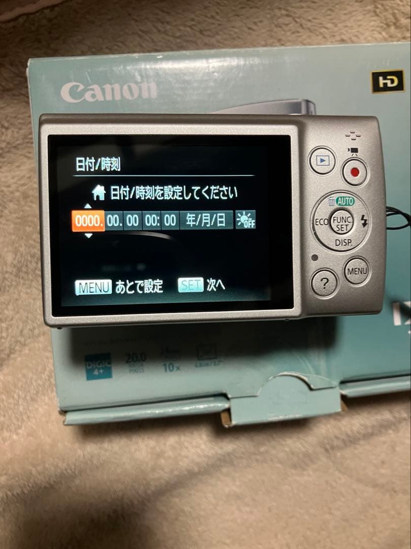 Canon IXY 140 シルバー コンパクトデジタルカメラ