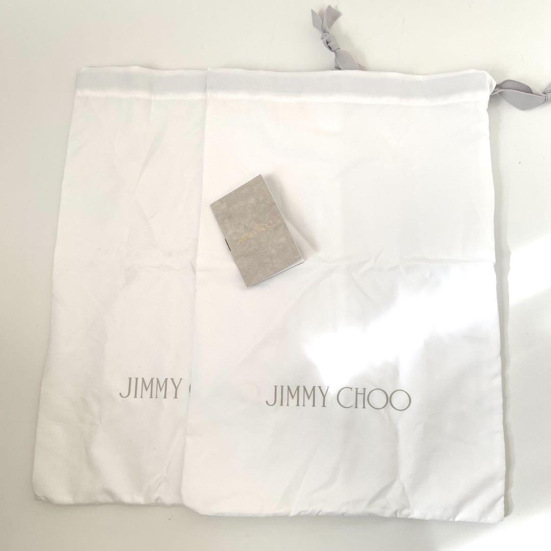 未使用級　JIMMY CHOO ジミーチュウ タッセル ローファー スタッズ