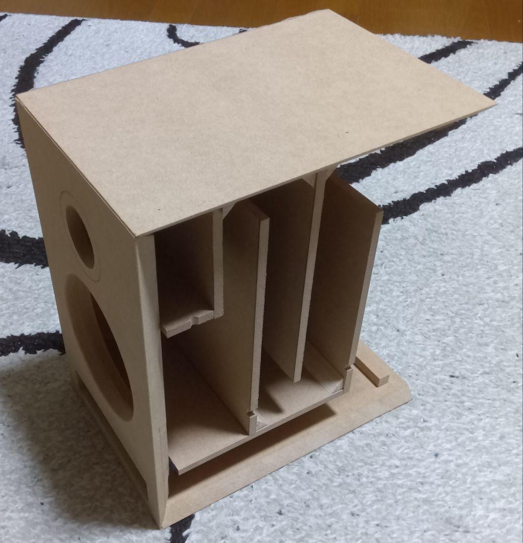 自作　2wayバックロードホーン式スピーカー