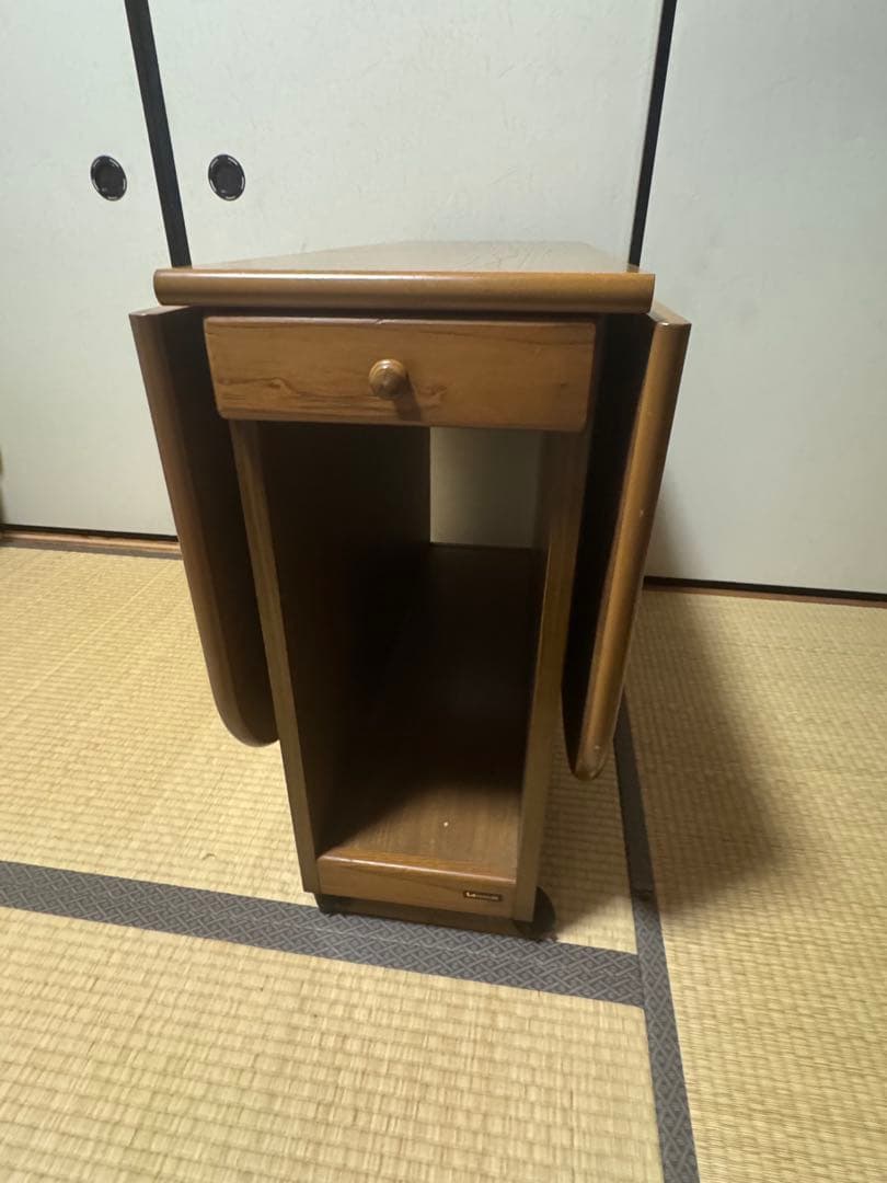 KOIZUMI　コイズミ　両開き　バタフライテーブル キッチンワゴン