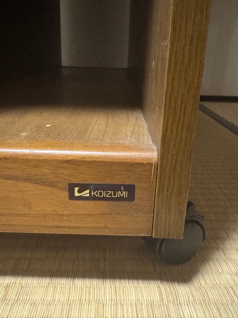 KOIZUMI　コイズミ　両開き　バタフライテーブル キッチンワゴン