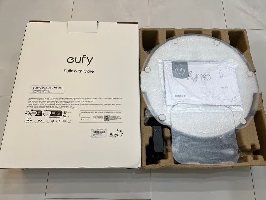 [値下げ]Anker Eufy RoboVac G30 Hybrid ホワイト