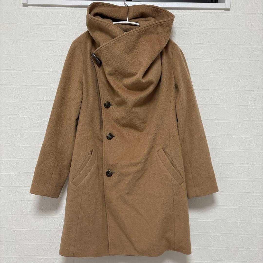 GALLARDAGALANTE ウールコート　ベージュ　F ミドル丈