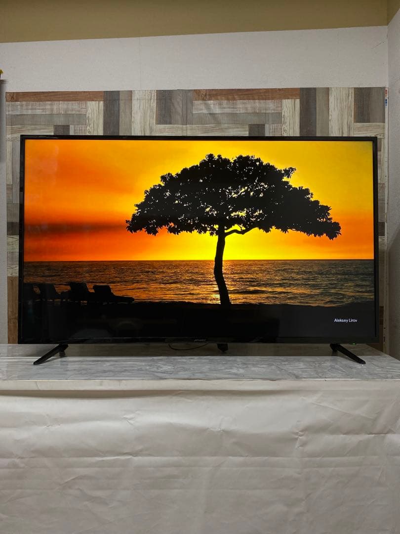 即日受渡❣️送料込3年前購入ジャパンネクスト55型4K目に優しいブルーカット