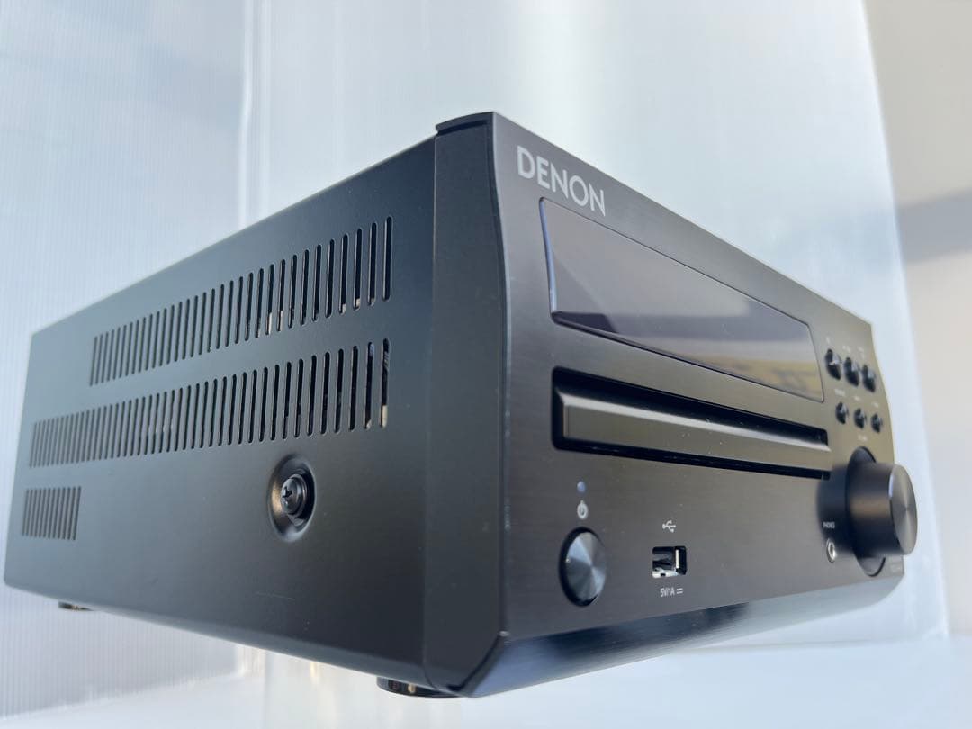 ☆極美品DENON RCD-M40 デノンCDレシーバー ブラック☆