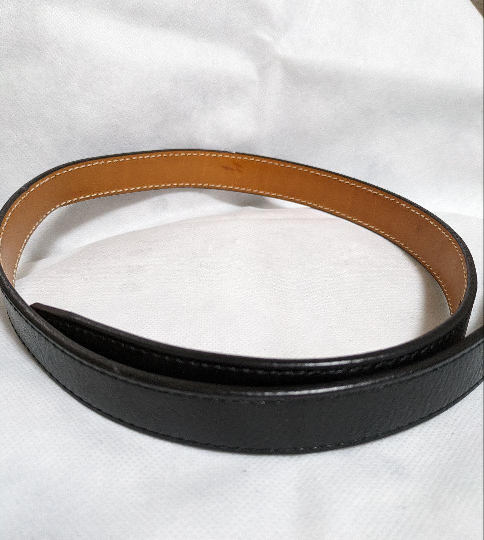 Theory 黒 レザーベルト「未使用品」「最終価格」