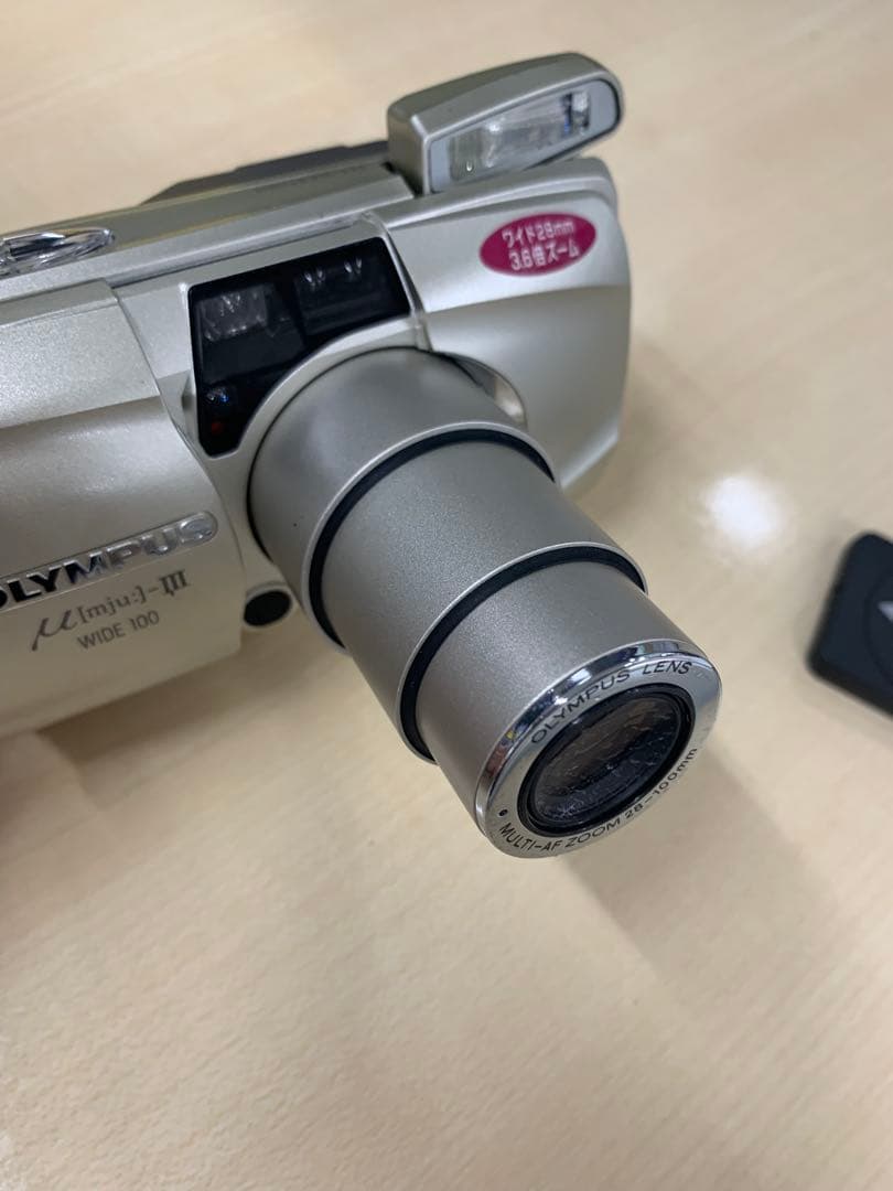 OLYMPUS μ[mju:]-III コンパクトフィルムカメラ