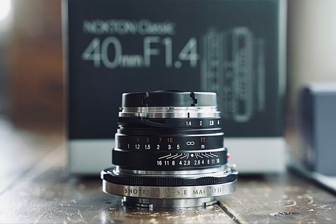 Voigtländer NOKTON Classic 40mm F1.4
