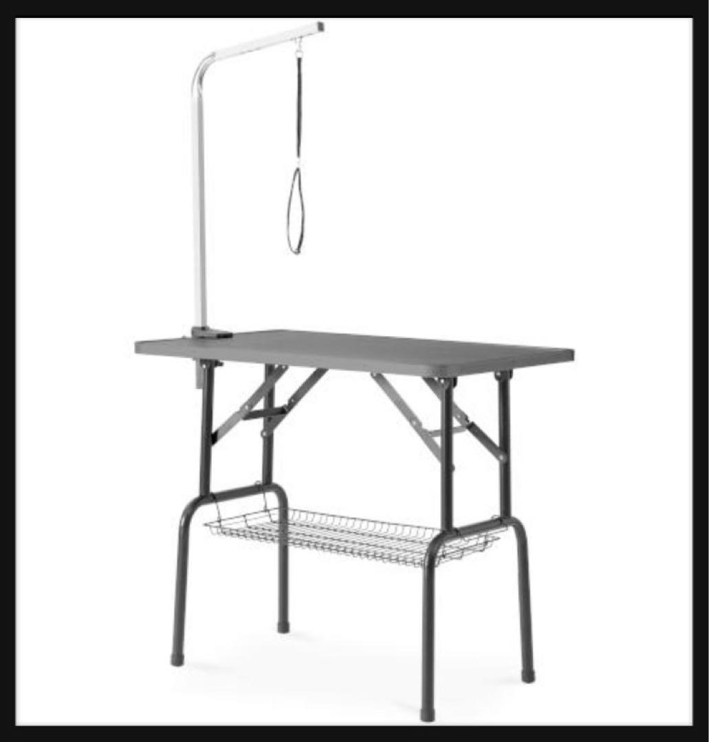 新品　トリミングテーブル　トリミング台　ブラック　犬用品　トリミング用品