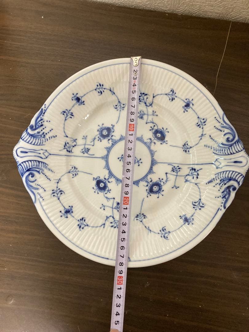 ロイヤルコペンハーゲン　ブルーフルーテッド　皿　M990