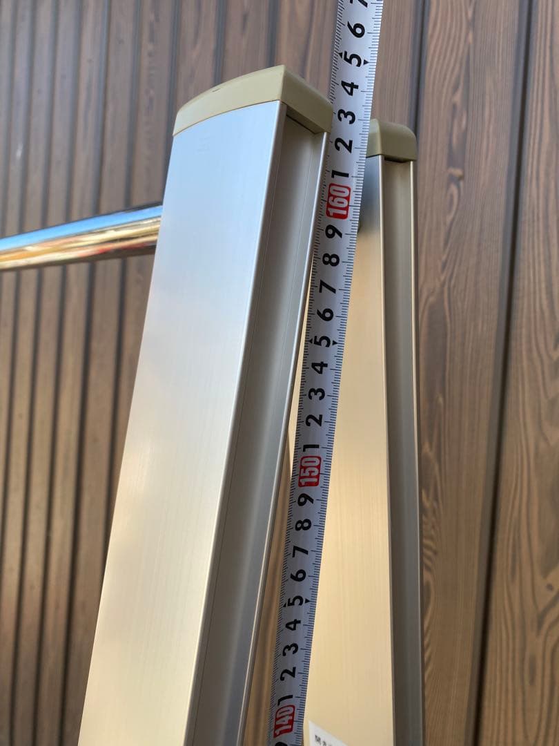 イトーキ　ITOKI コートハンガー　アルミフレーム　折りたたみハンガーラック