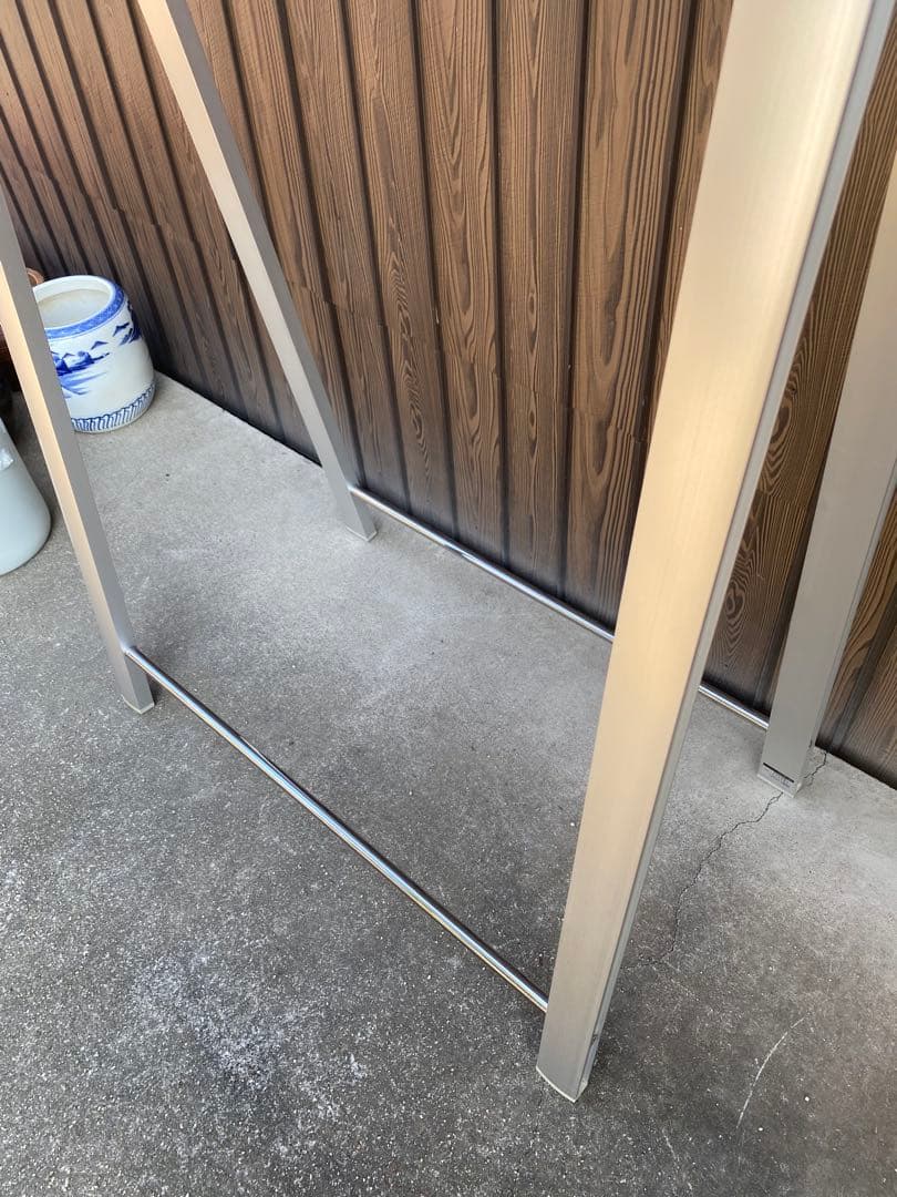 イトーキ　ITOKI コートハンガー　アルミフレーム　折りたたみハンガーラック