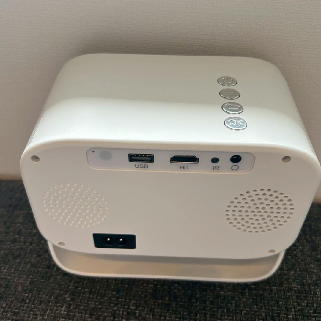 プロジェクター 天井投影 家庭用 25000LM 360° 回転 4K対応