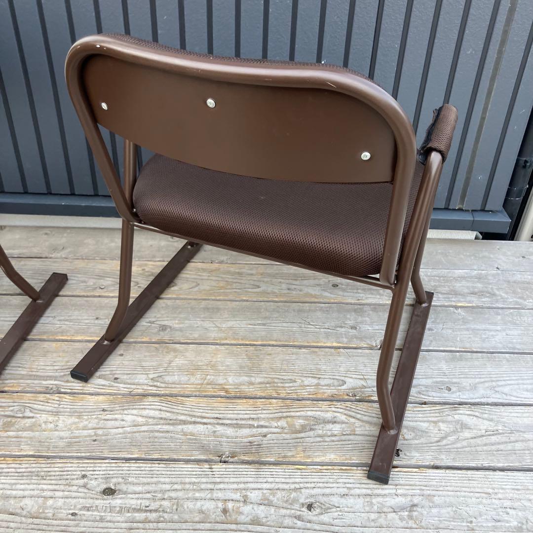 2セット らくらくお座敷チェア 2脚セット アームチェア