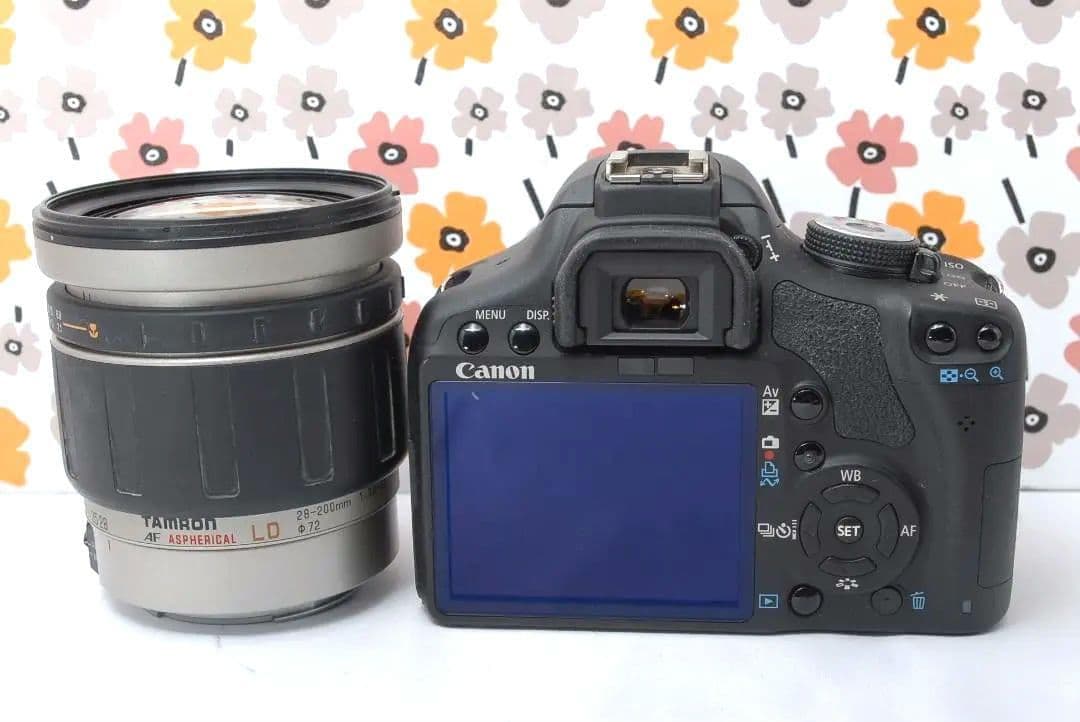 ❤Canon Kiss X3❤軽量入門モデル❤スマホ転送OK❤近～中距離レンズ❤