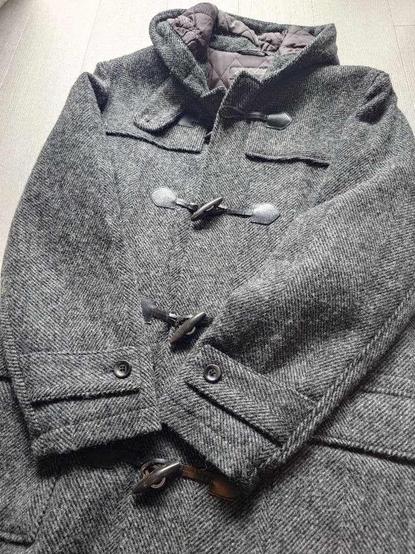 ★値下げ★エディバウアー EddieBauer ダッフルコート ハリスツイード