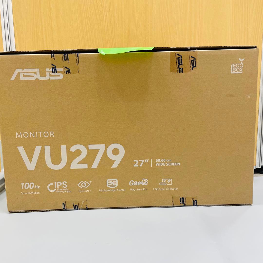 ASUS モニター 三脚型 VU279 2024年製 27inch 100hz