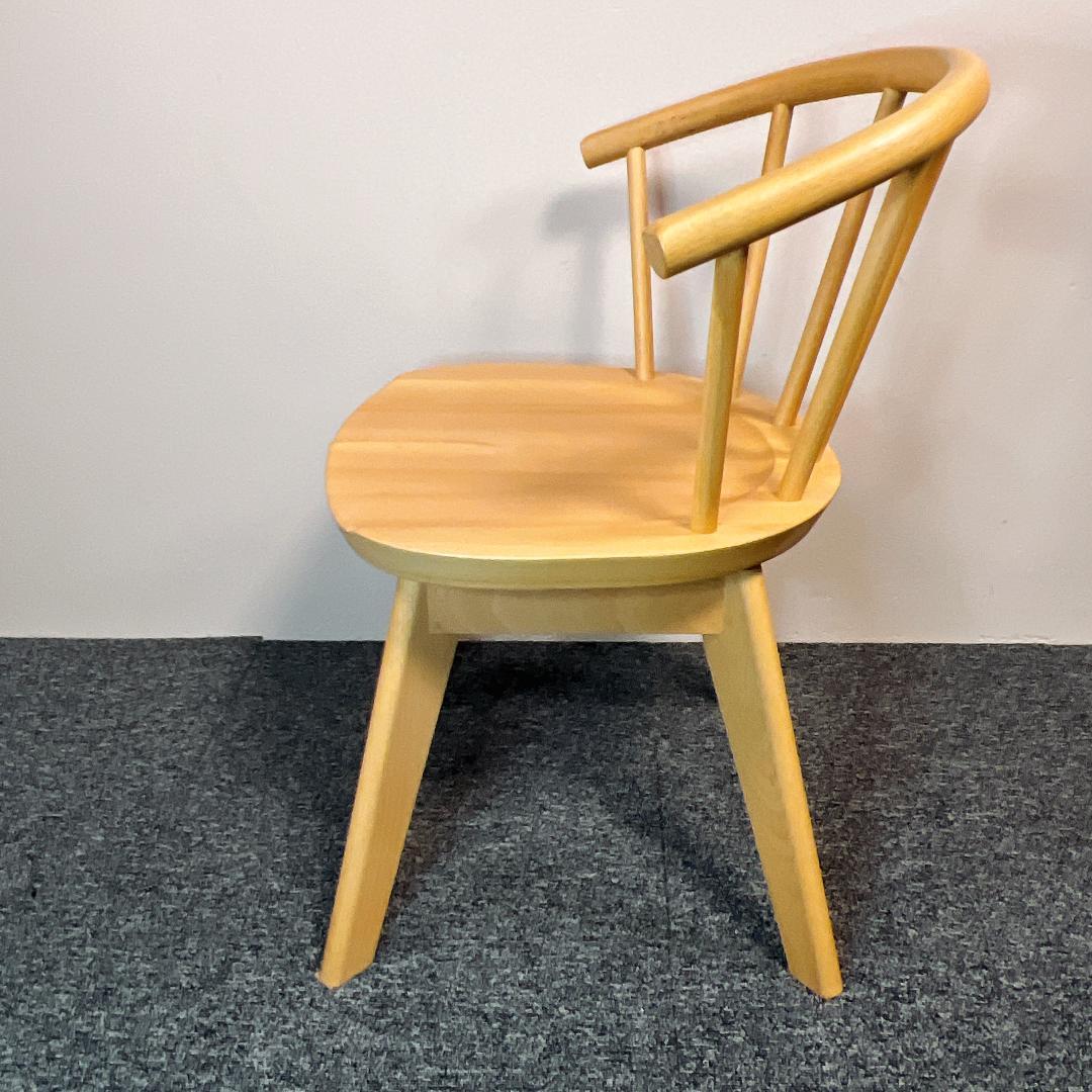 美品　ニトリ Nコレクション　C-53（S） 360°回転 ダイニングチェア