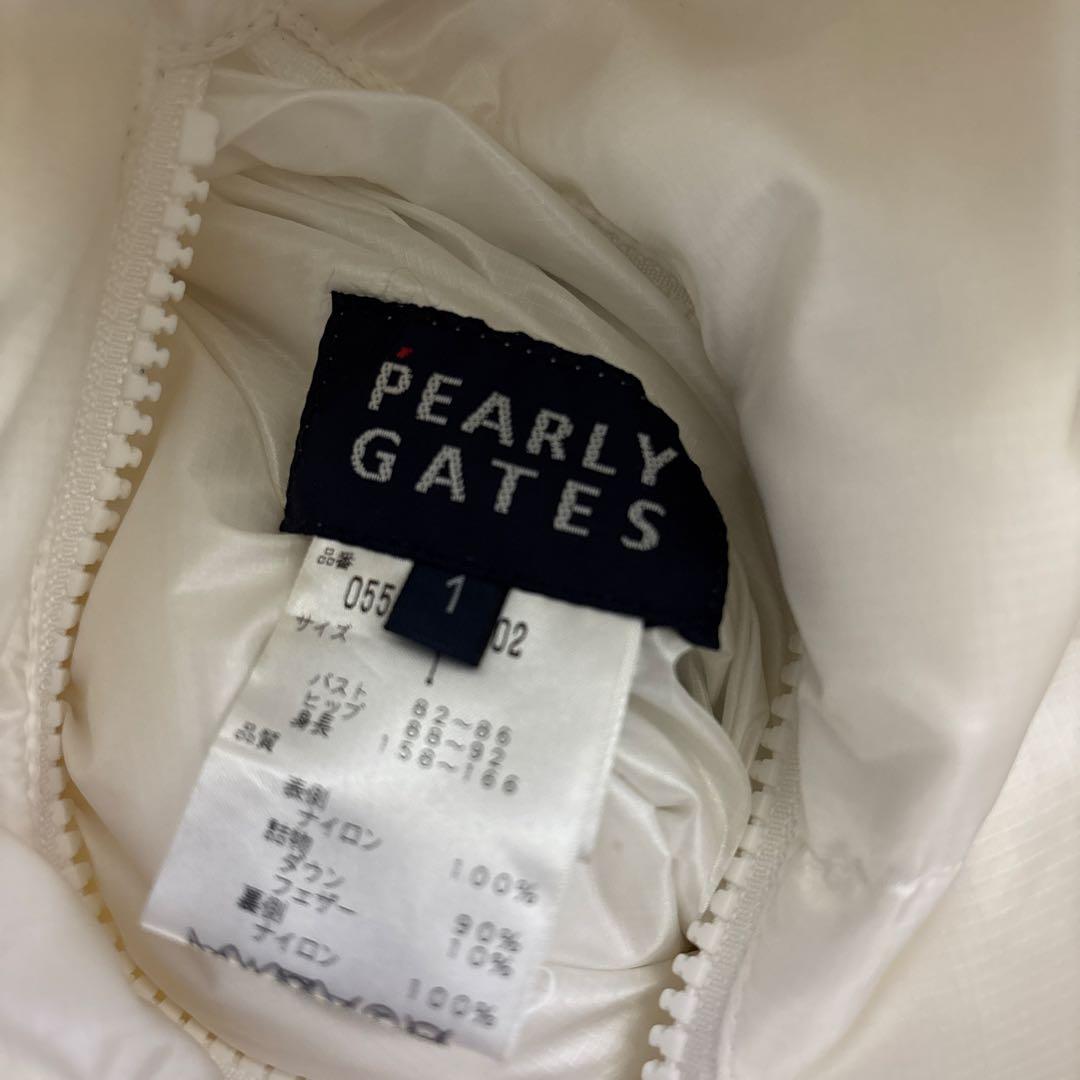PEARLY GATES リバーシブル星柄ダウンジャケット