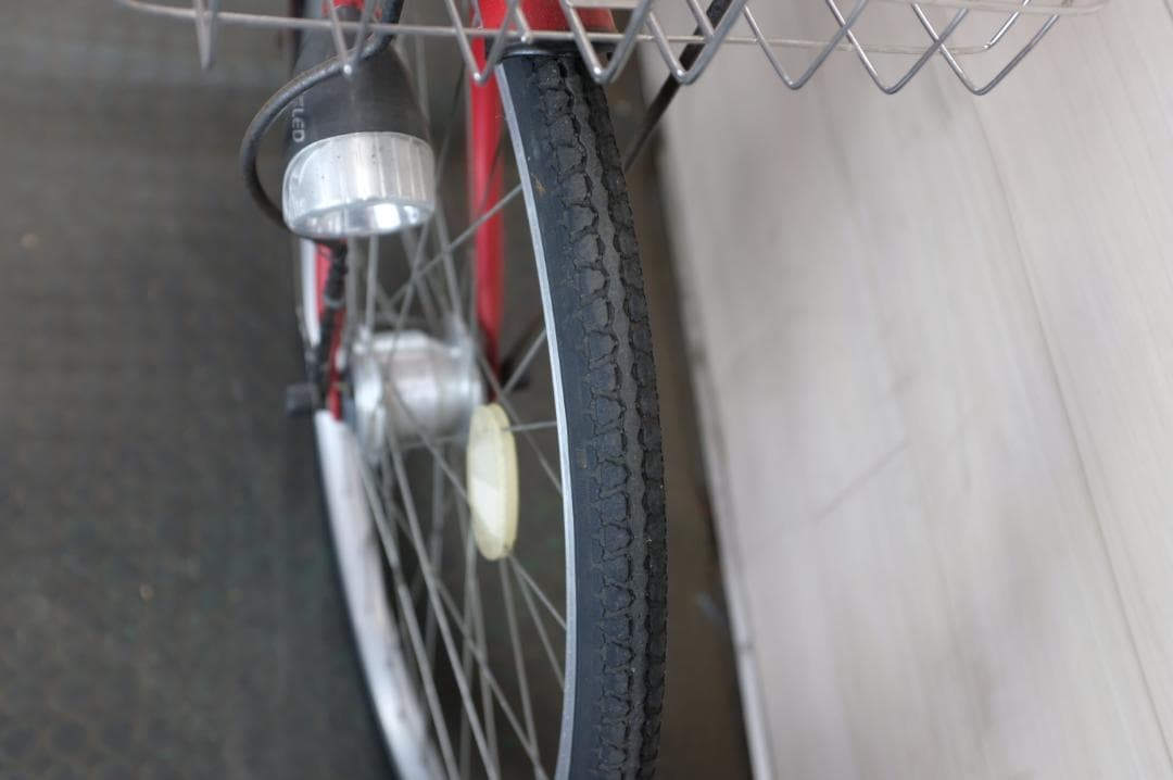 軽快車　26インチ　シングル　ライト