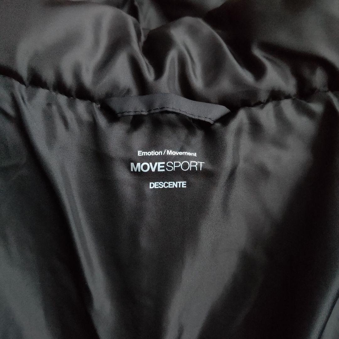 デサント ダウンジャケット アウター パーカー ナイロン BK 新品L