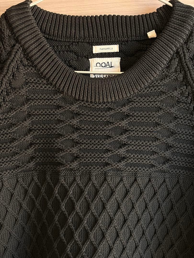 nanamica ナナミカ Crew Neck Sweater M