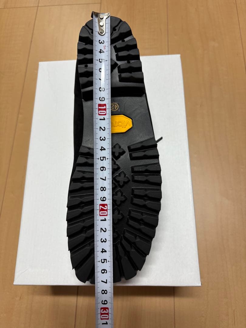 ね*で様 新品 ビブラム × オープニングアクト ヌバックレザー モカシン シュ