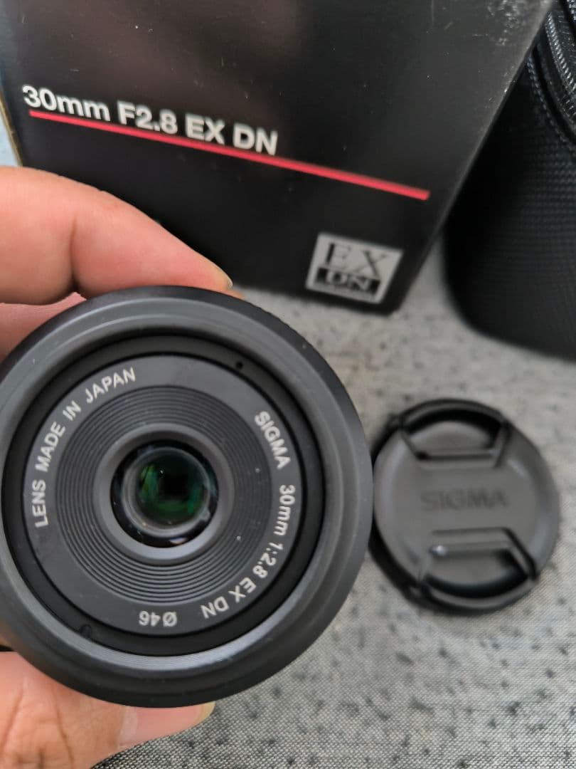 SIGMA 30mm F2.8 EX DN レンズ　マイクロフォーサーズ