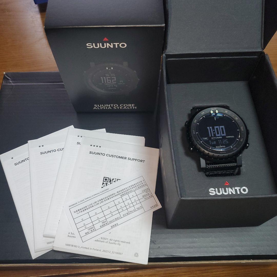 SUUNTO CORE ALPHA STEALTH　11月30日まで限定