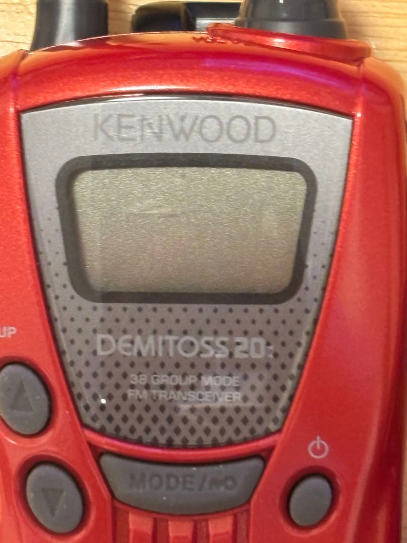 ケンウッド　KENWOOD デミトス　特定省電力トランシーバー　UBZ-LK20
