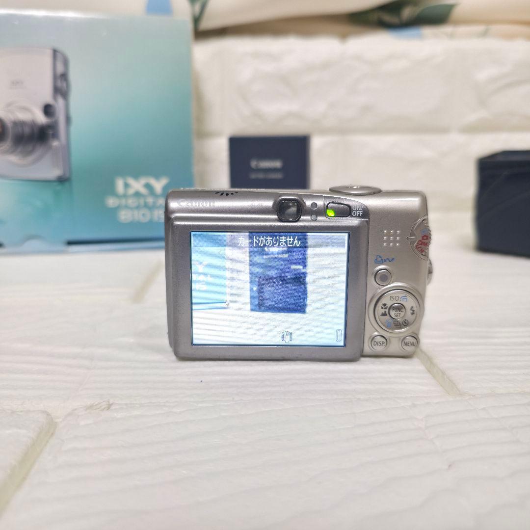 466未使用に近い】Canon IXY DIGITAL コンパクトデジタルカメラ
