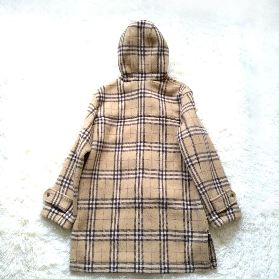 希少✨ヴァンヂャケット　ダッフルコート　チェック　総柄　ブラウン