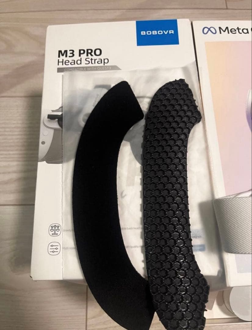  Quest 3 512GB(バッテリー、ヘッドストラップ付き)