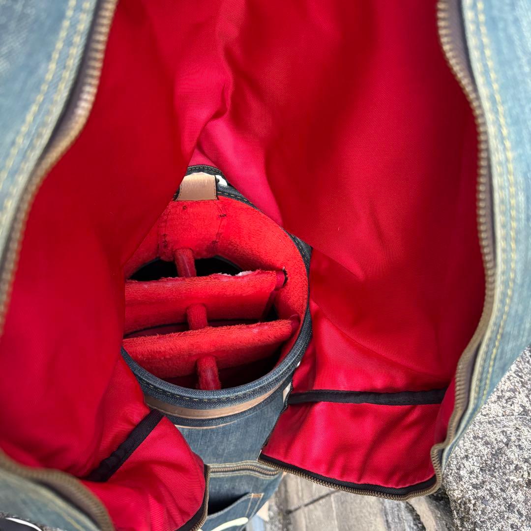 希少☆ EVISU エヴィス　ゴルフ　 デニム　キャディバッグ　初期モデル