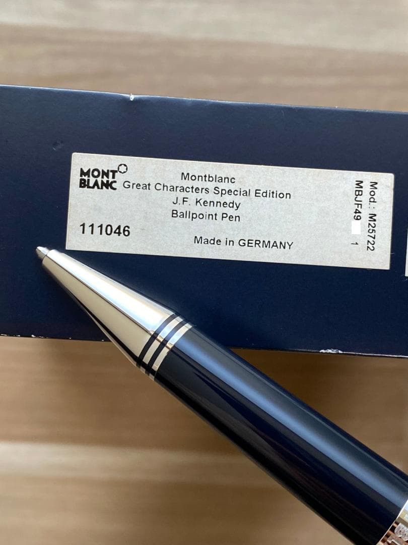 未使用に近い　超美品　モンブラン JFK スペシャルエディション　ボールペン