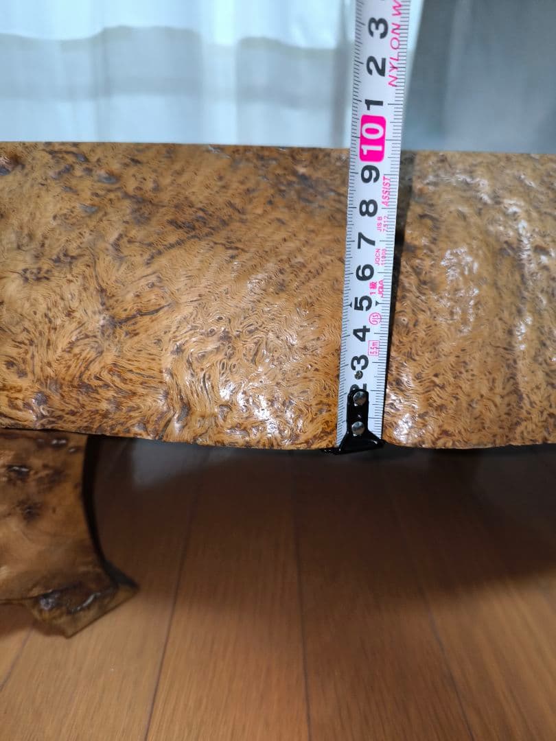 座卓　瘤　玉杢　ちゃぶ台　机　瘤杢　杢　一枚板　家具