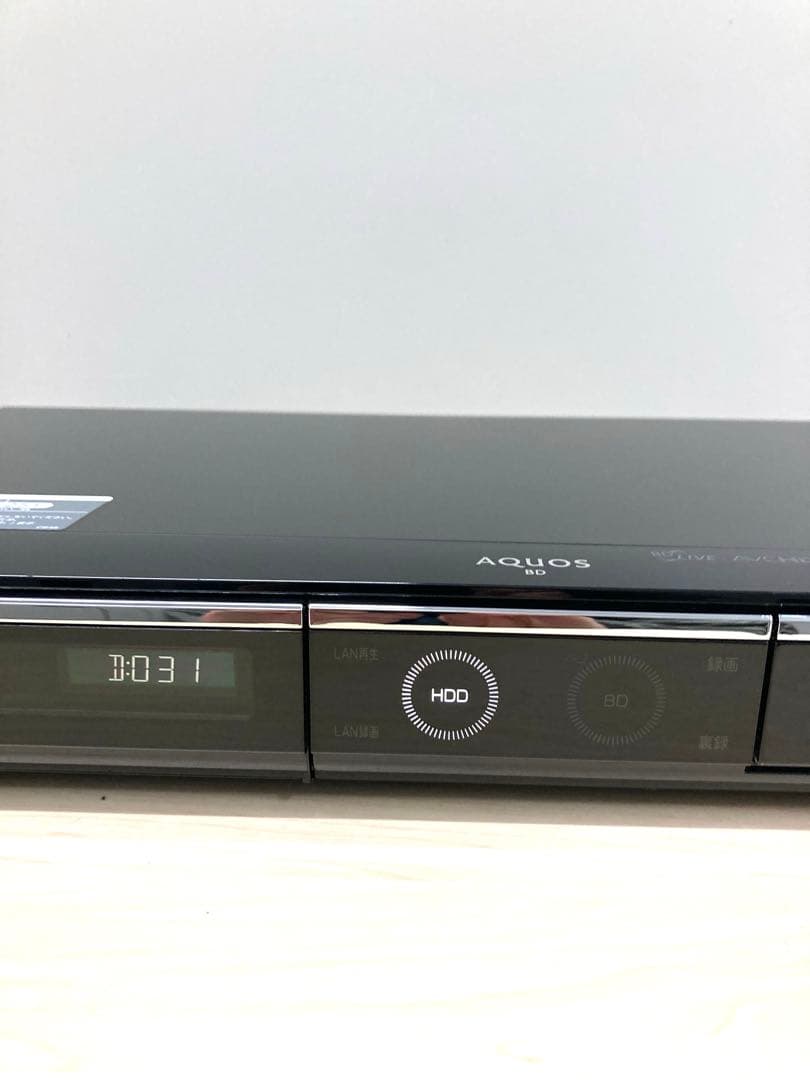 めっちゃ綺麗　シャープ　AQUOS ブルーレイ　BD-HDW 75