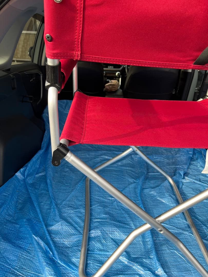  peak スノーピーク　FDフォールディングチェアワイド赤　4脚セット